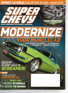 SUPER CHEVY 2008 JUNE - INJECTION SWAP,HYDROBOOST, OVERDRIVE,BRAKES, '67 IMPALA*